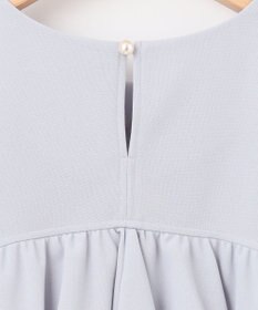 組曲 S 【接触冷感・UVケア】ライトアムンゼンジャージー フリルブラウス