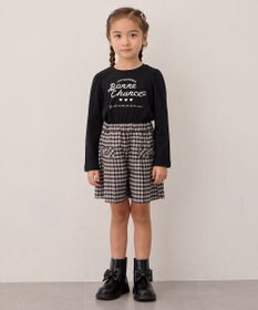 ANY KIDS チェック柄 ショートパンツ