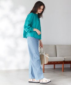 23区 VIOLAd'ORO MIRO レザーポケット ハンドバッグ