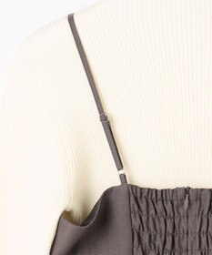 ANY SIS 【2SET】ビスチェ ワンピース × ニット セット