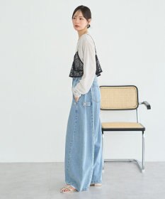 earth music&ecology シアーワッフルプルオーバー