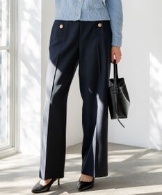 23区 S 【先行予約】TWギャバジン ワイドパンツ