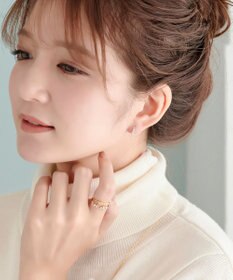 Phoebe 【K10】ラインビジューピアス