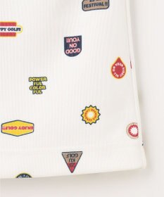 23区GOLF 【WOMEN】【吸水速乾】ステッカープリント スカート