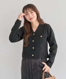 Green Parks ・ｓｗｉｎｇ　ｂｙ　ニット開襟カーディガン