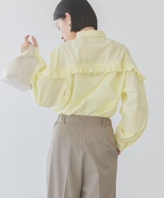 AMERICAN HOLIC イージーケアフリルシャツ