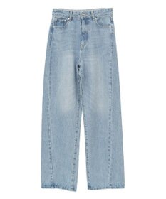 YECCA VECCA ルーズストレートデニムパンツ