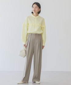 AMERICAN HOLIC イージーケアフリルシャツ