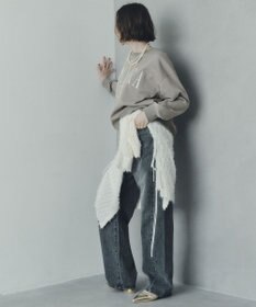 YECCA VECCA ルーズストレートデニムパンツ