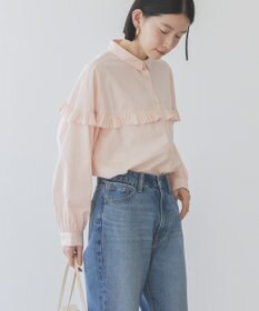 AMERICAN HOLIC イージーケアフリルシャツ