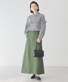 AMERICAN HOLIC イージーケアフリルシャツ