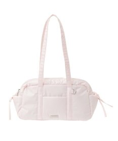 Maison de FLEUR サイドリボンパファーボストンバッグ