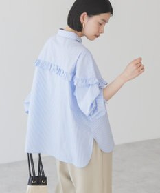 AMERICAN HOLIC イージーケアフリルシャツ