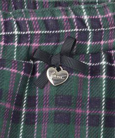 ANY KIDS 裏シャギーチェックショートパンツ