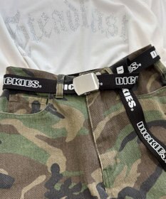 WEGO 【ユニセックス着用ITEM】Dickies　ロゴプリントベルト