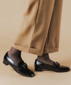 Dominic3 ダブルリング レザーローファー