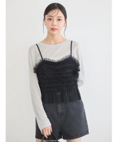 earth music&ecology チュールビスチェ