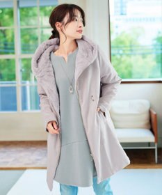 Tiaclasse L 【洗える】裏起毛フレアワンピチュニック