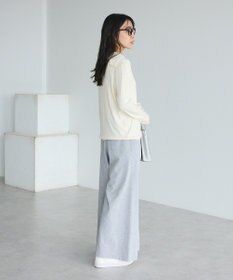 CRAFT STANDARD BOUTIQUE ハイネックハーフボタンプルオーバー