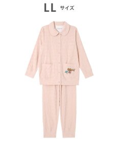 tsumori chisato SLEEP ツモリチサト パジャマ 長袖 長ズボン 綿混(本体) パイル素材 上下セット 前開き tsumori chisato SLEEP UDX556 /ワコール