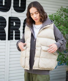 WEGO カラーナイロンパテッドベスト