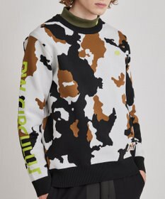 PW CIRCULUS 【MEN】ピント柄ニット