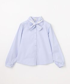 組曲 KIDS 【150-170㎝】 レースリボンタイブラウス