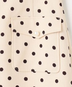 Feroux 【新色追加・洗える】パールポイントフラップ スカート