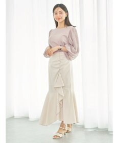 earth music&ecology マジョリカプリーツプルオーバー