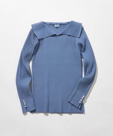 組曲 Elenaリブニット プルオーバー