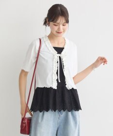 earth music&ecology コットンレースヘムインナー