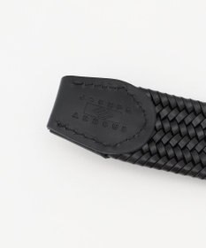 JOSEPH ABBOUD 【キングサイズ・イタリア素材・ストレッチ・日本製】 ストレッチレザー ベルト　30㎜