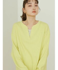 AMERICAN HOLIC スキッパーワッフルプルオーバー