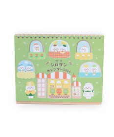 Mother garden しろたん 2024年 卓上カレンダー 《シロタン喫茶柄》