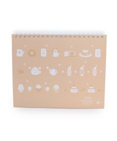 Mother garden しろたん 2024年 卓上カレンダー 《シロタン喫茶柄》