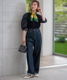 23区 manipuri コラージュローズ シルク スカーフ