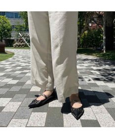 MODE ET JACOMO <MODE ET JACOMO>ポインテッドトゥメリージェーンパンプス