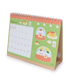 Mother garden しろたん 2024年 卓上カレンダー 《シロタン喫茶柄》