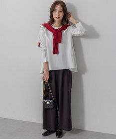 組曲 L バックフレアロングＴシャツ