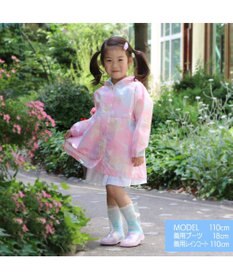 Mother garden マザーガーデン ユニコーン キッズ 長靴 靴下セット 《レインボー柄》 15/16/17/18/19/20cm