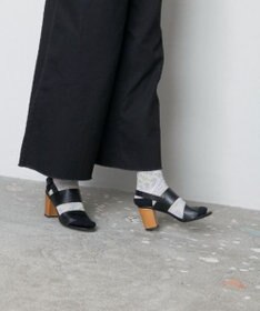 TRICOTE MOIRE LINK SOCKS／モアレリンクソックス