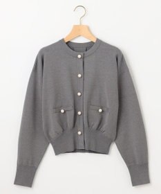 組曲 L 【WEB限定色あり】ELENA パールボタン ニットジャケット