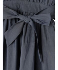 Green Parks ａ．ボリュームギャザーウエスト切替ワンピース