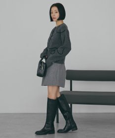 AMERICAN HOLIC コード刺繍ショートカーディガン