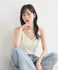 earth music&ecology アイレットレースキャミ