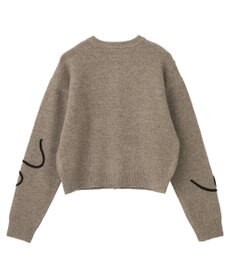 AMERICAN HOLIC コード刺繍ショートカーディガン