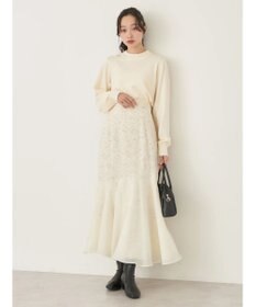 earth music&ecology 切替フラワースカート