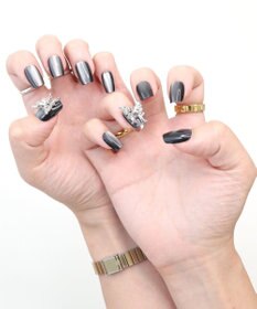 WEGO デザインショートネイルチップ