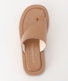 united bamboo 厚底トングサンダル