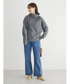 Green Parks ｆｕｗａっとメランジタートルニットプルオーバー